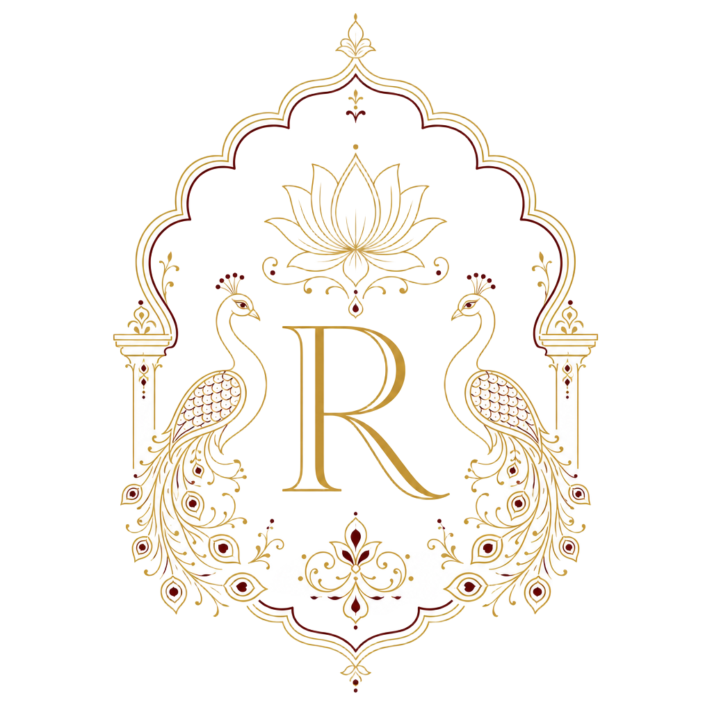 RangSa emblem: a serif R framed by a lotus and two peacocks